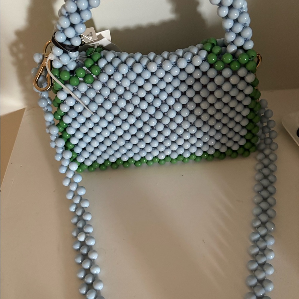 Kate Spade x Target Blue and Green Beaded Bag - Picture 3 of 3